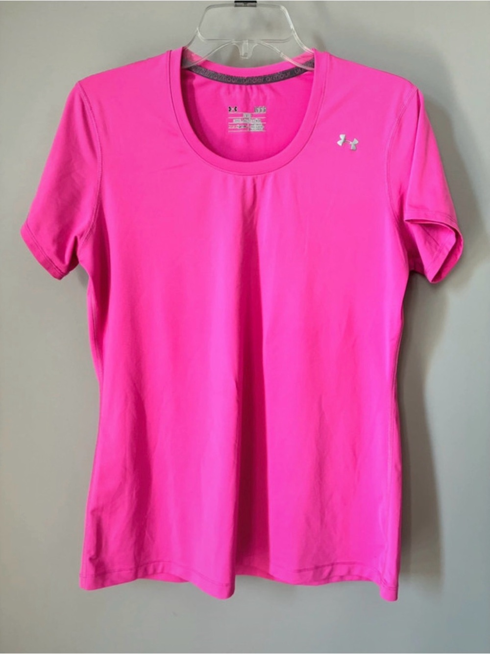 Under Armour Women’s Pink Short-Sleeve Performance Tee